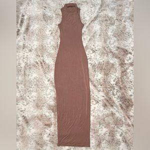 XS Long Backless Dress